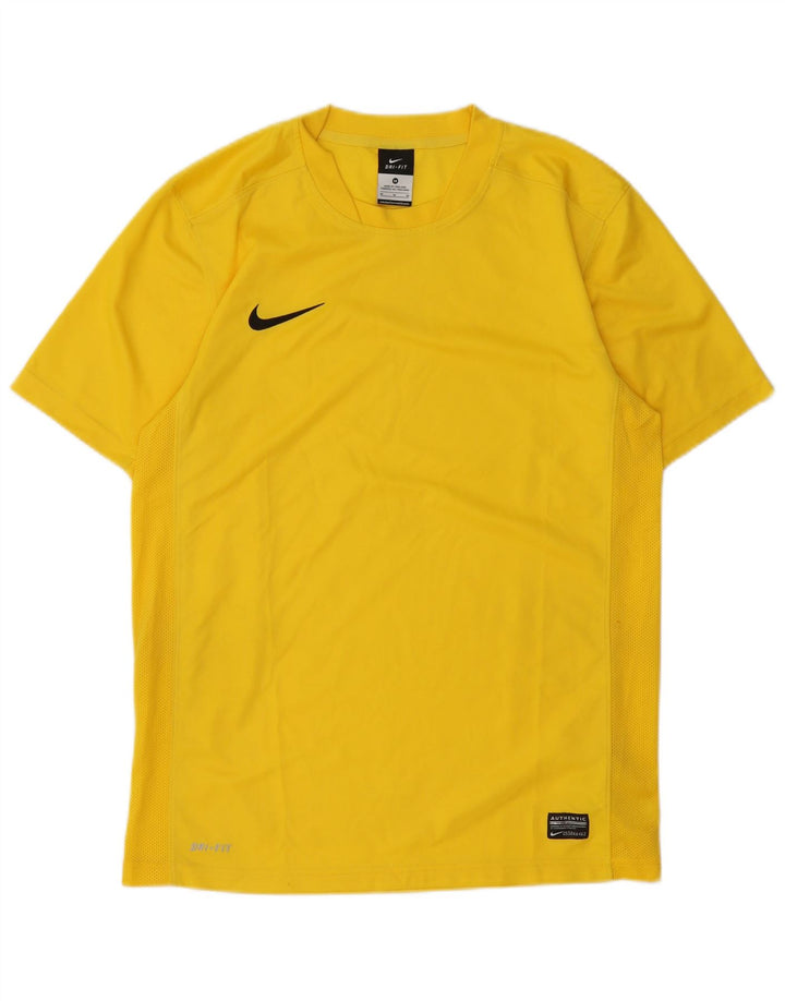 Camiseta Nike Masculina Dri Fit Top Amarelo Médio