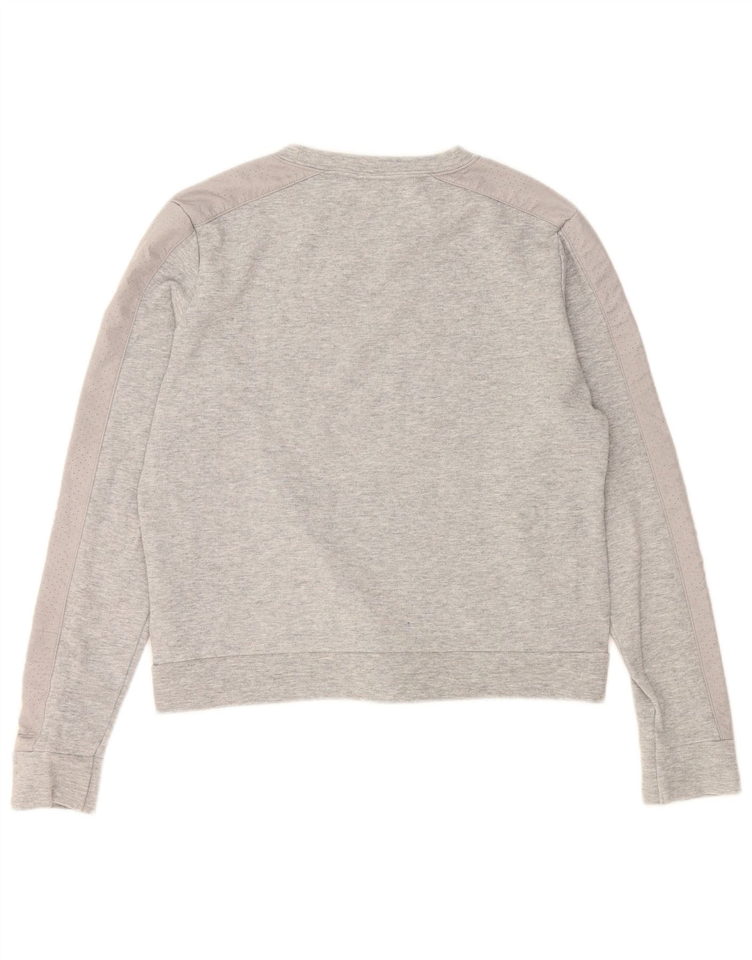 Moletom feminino Nike Jumper UK 14 médio cinza algodão