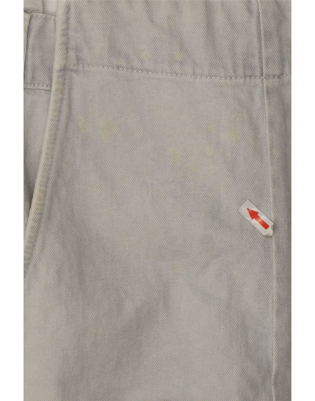 Macacão jeans feminino Zara Reino Unido 16 grande algodão azul