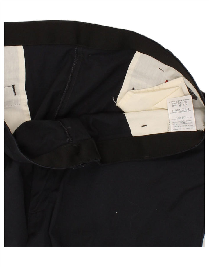 WRANGLER Mens Straight Chino Trousers W42 L30  Navy Blue Cotton Vintage Wrangler and Second-Hand Wrangler from Messina Hembry 