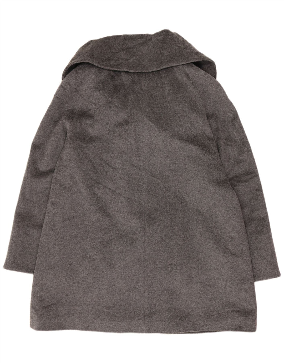 Sobretudo feminino Cinzia Rocca UK 16 grande lã cinza