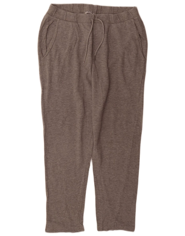 Zara Womens Trafaluc Calça de treino UK 14 grande algodão cinza