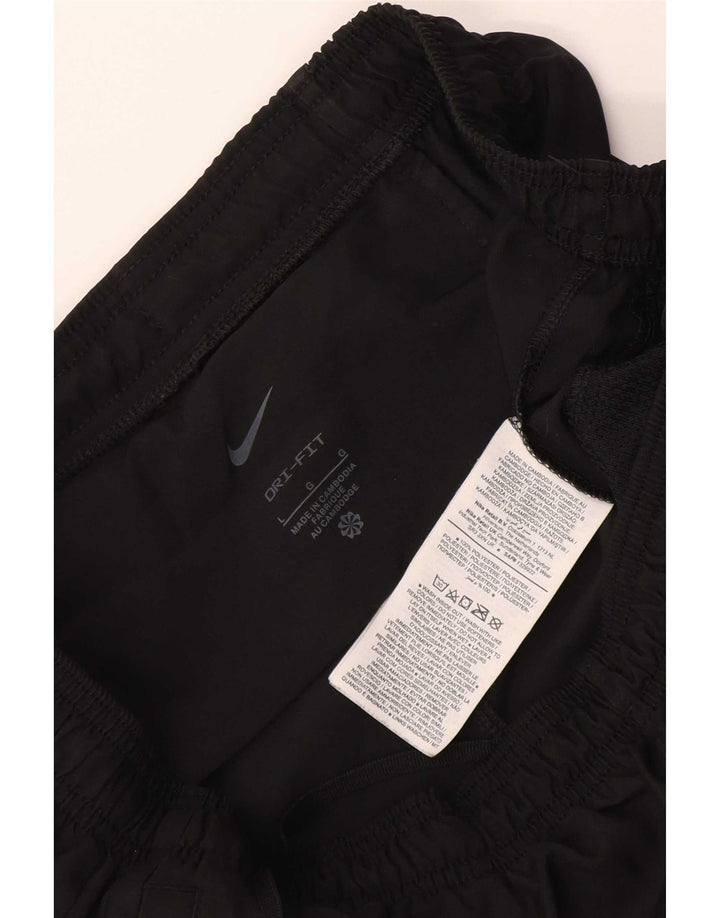 Nike masculino Dri Fit Crop Calça de treino Joggers grande poliéster preto