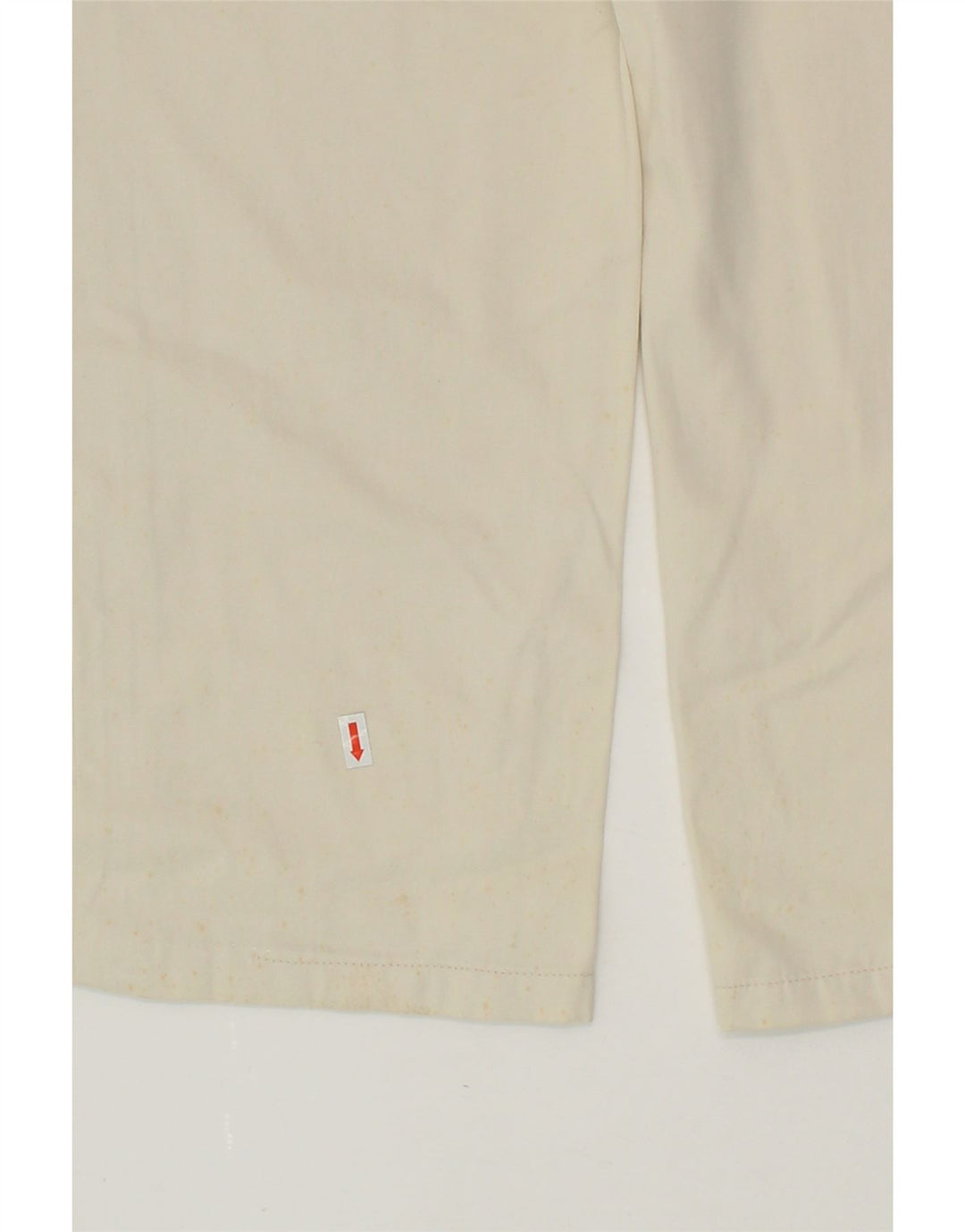 TRUSSARDI Mens Tapered Casual Trousers W36 L27 White Cotton Vintage Trussardi and Second-Hand Trussardi from Messina Hembry 