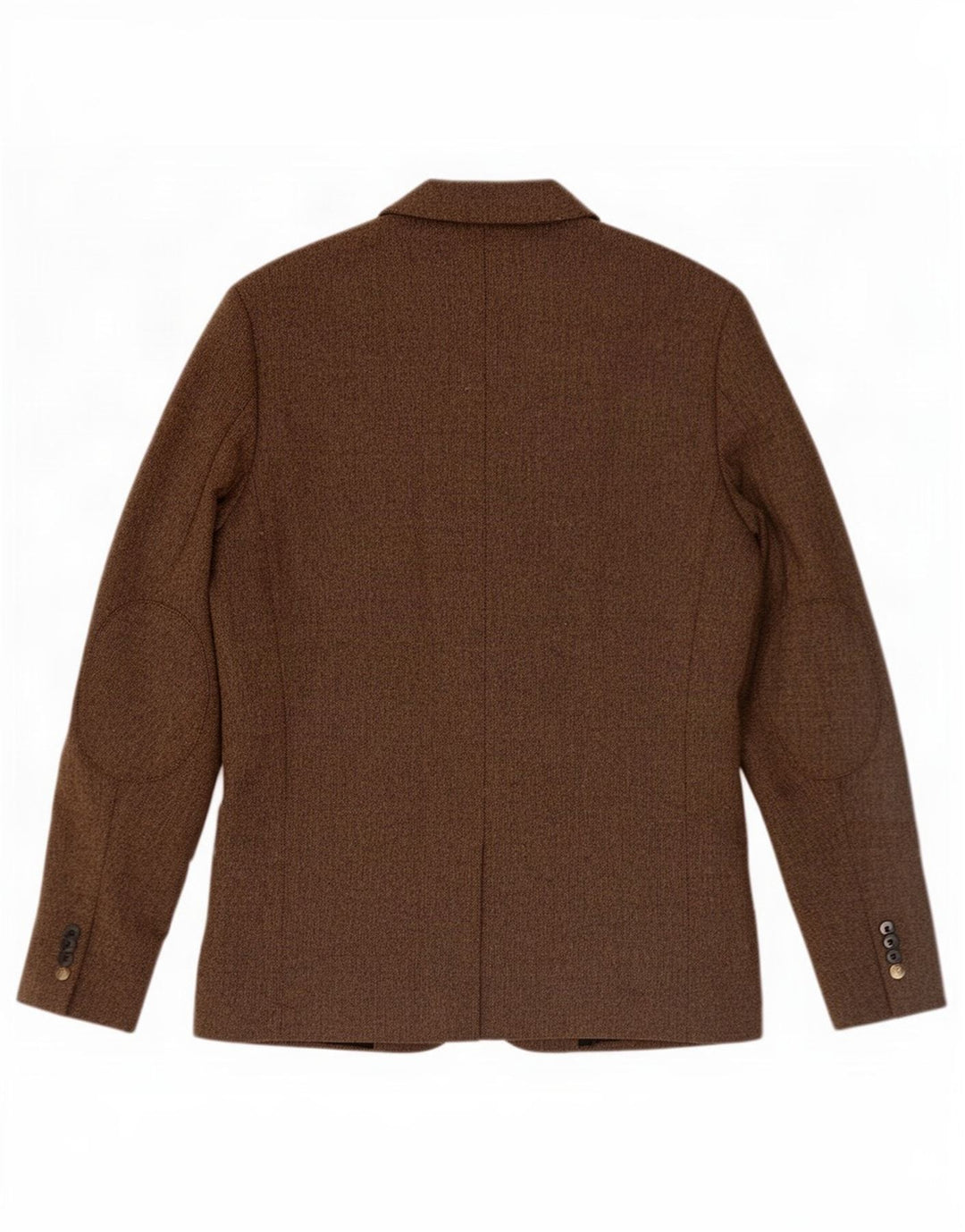 Jaqueta blazer masculina de 2 botões Jack & Jones IT 50 grande poliéster marrom