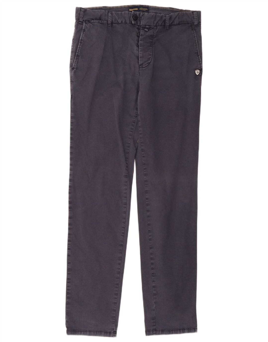 Calça Chino Masculina Blauer Slim W32 L33 Algodão Azul Marinho