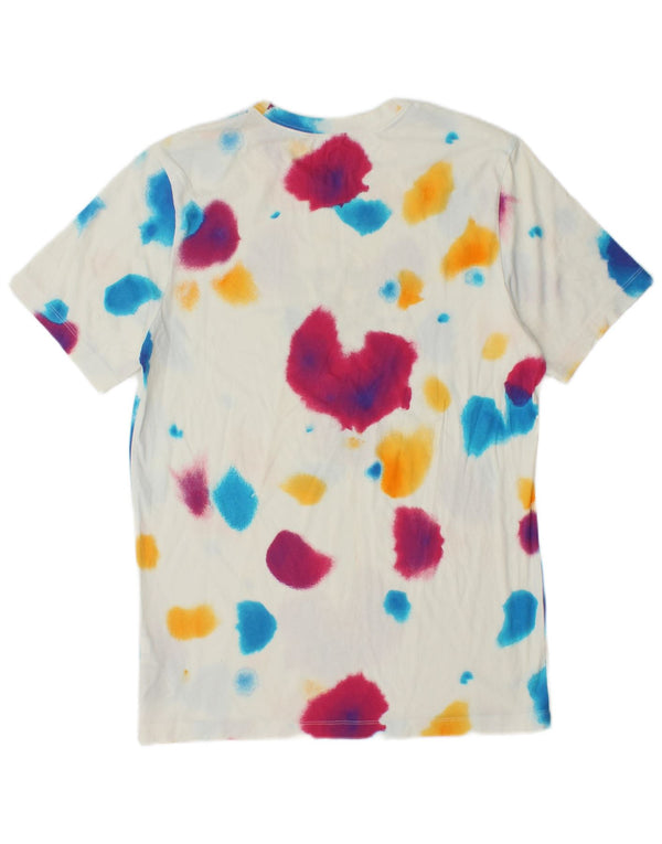 Camiseta Nike masculina gráfica Top Médio Multicolorido Tie Dye Algodão