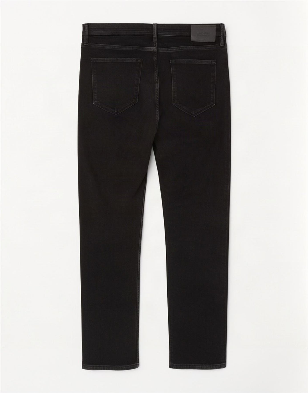 Jack & Jones Masculino GLENN Slim Jeans W33 L30 Algodão Preto
