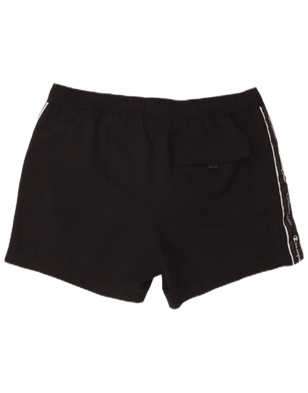 Shorts esportivos gráficos masculinos Champion 2XL poliéster preto