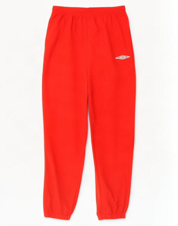 Calça de treino masculina Umbro Joggers XL poliéster vermelho