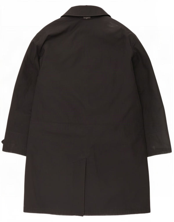 Bugatti Mens Relaxed Fit Overcoat UK 44 2XL Poliéster Preto