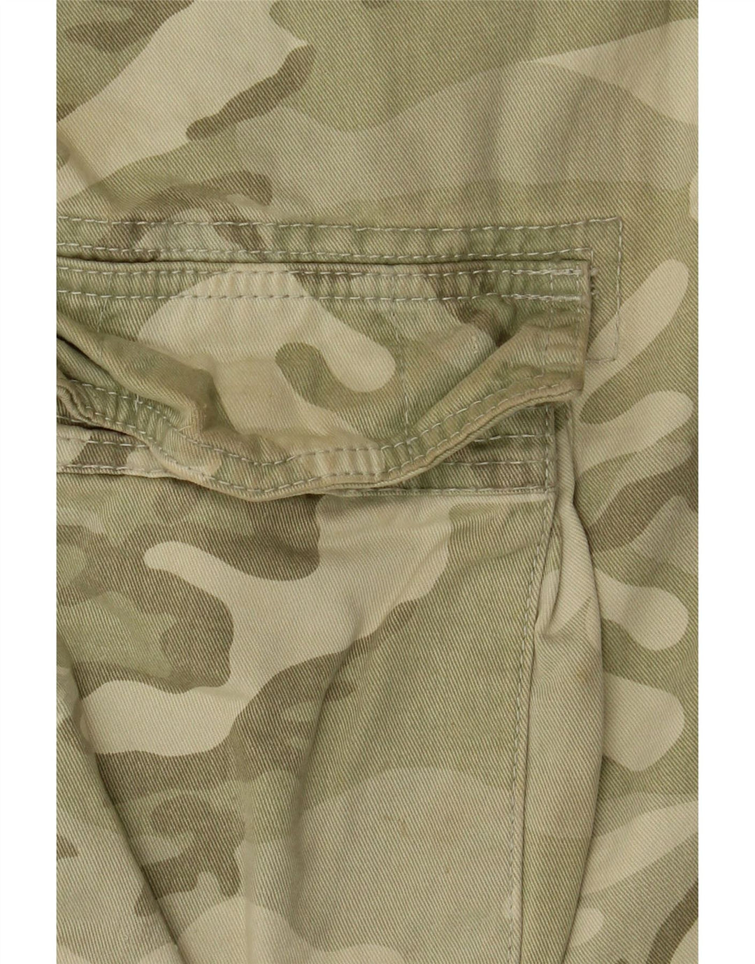 Superdry Jaqueta militar feminina oversized manga 3/4 Reino Unido 14 médio cáqui