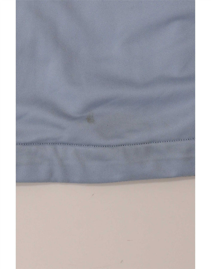 Diadora Womens Tracksuit Top Jacket UK 12 Medium Blue Colourblock Poliéster