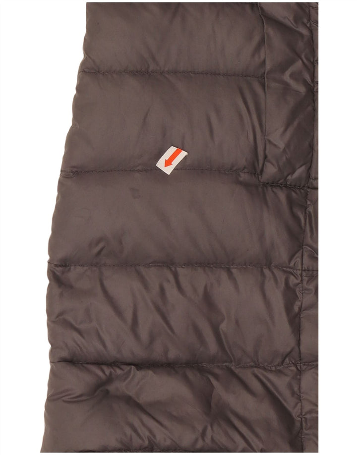 Jaqueta acolchoada com capuz feminina Kangaroos UK 18 XL cinza poliamida