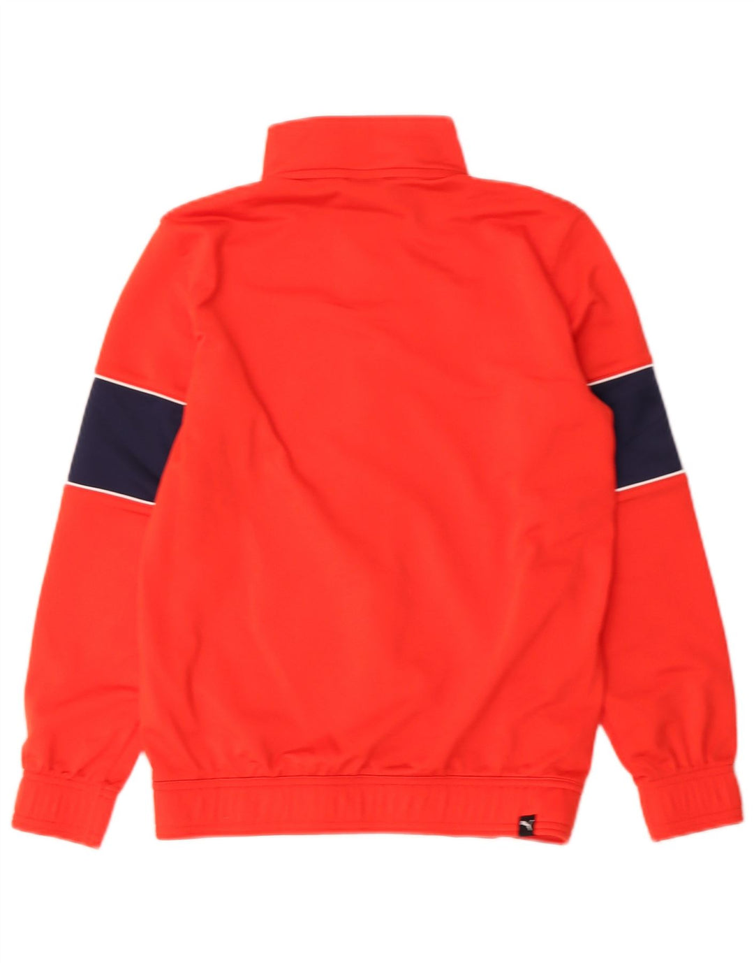 Jaqueta Puma Meninos Treino Top 11-12 Anos Vermelho Colorblock Poliéster