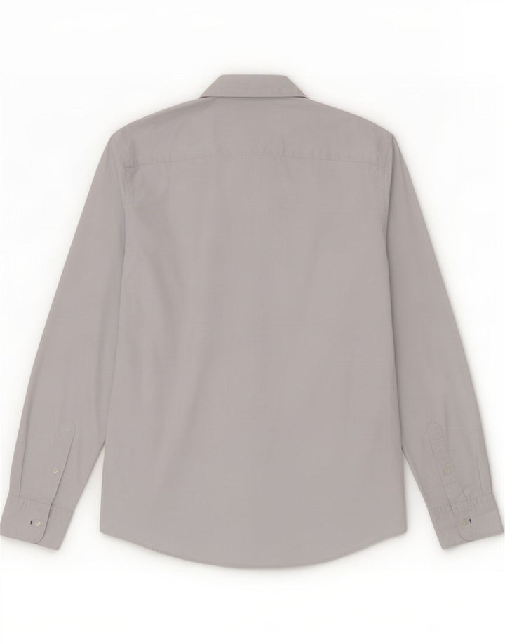 Camisa masculina Slim Fit Scotch & Soda de algodão azul médio