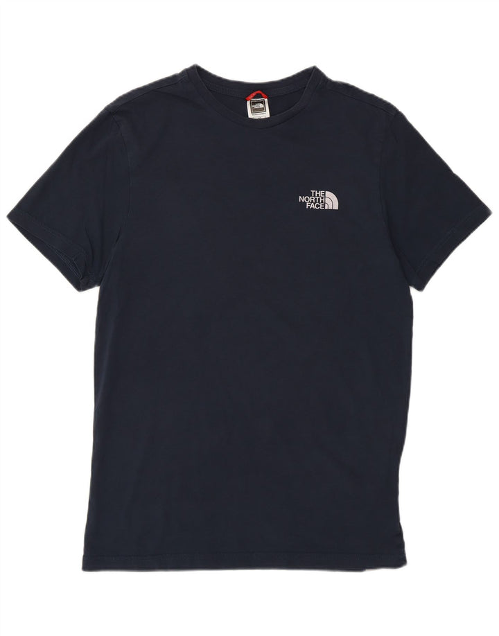 Camiseta masculina The North Face top pequeno algodão azul marinho