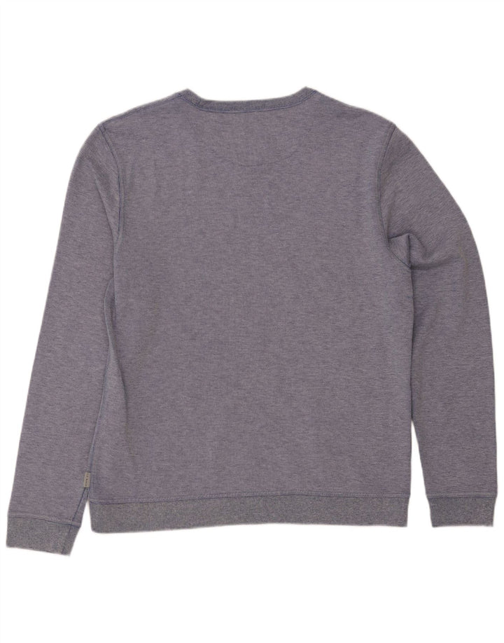 Suéter feminino TED BAKER tamanho 6 2XL algodão azul