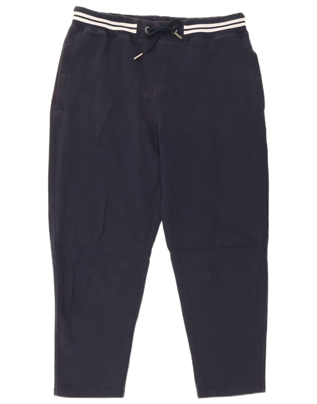 Calça de treino masculina Sun68 XL azul marinho algodão