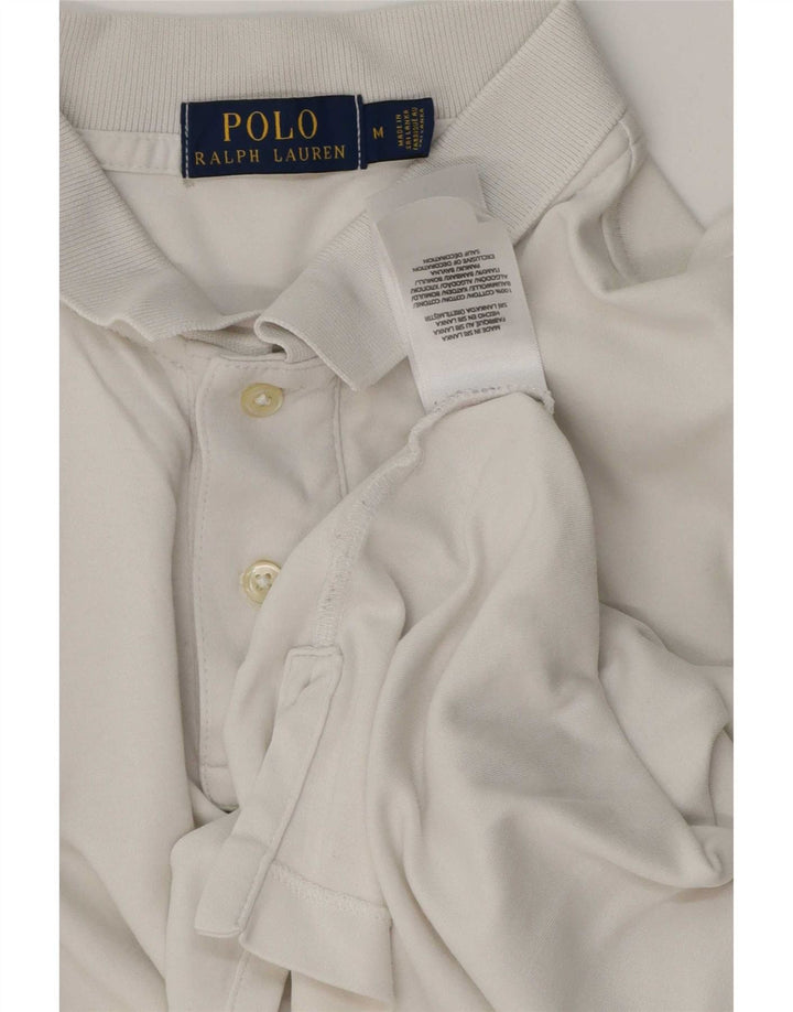 Polo Ralph Lauren Camisa masculina média algodão branco