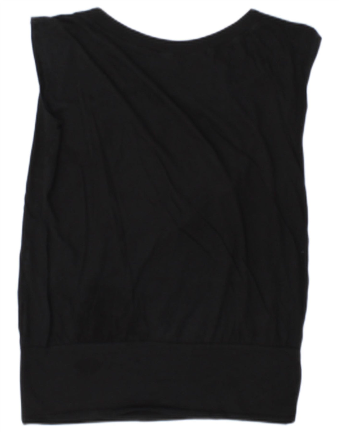 Colete gráfico feminino Elisabetta Franchi Top IT 42 médio preto