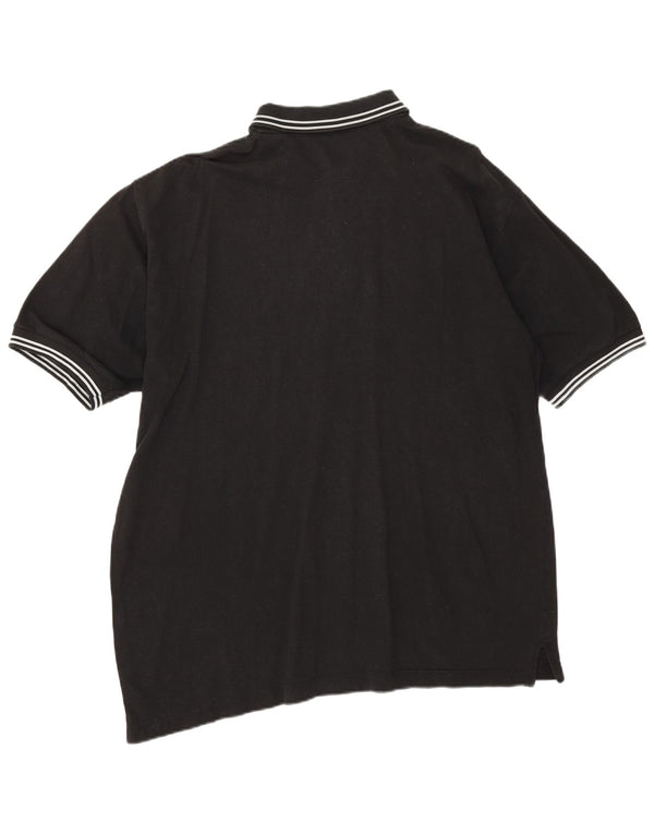 Camisa pólo masculina Sergio Tacchini 2XL preta