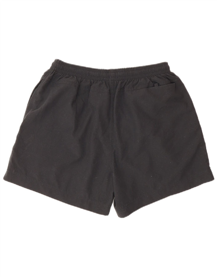 Shorts de natação masculino Reebok médio preto poliéster