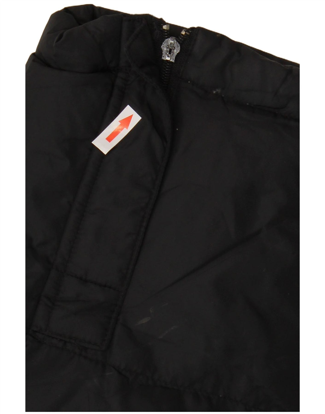 Casaco acolchoado com capuz masculino Levi's UK 42 XL preto poliamida
