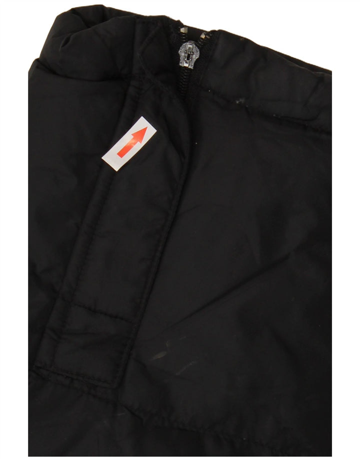 Casaco acolchoado com capuz masculino Levi's UK 42 XL preto poliamida