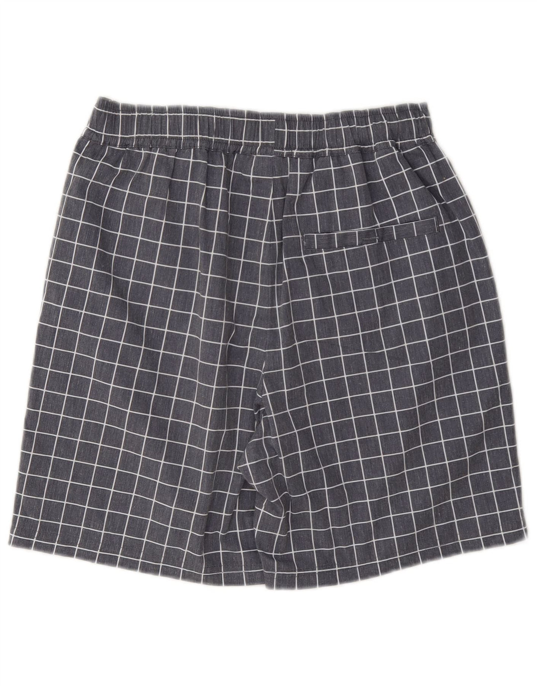 Fila Mens Sport Shorts XS Cinza Poliéster Xadrez