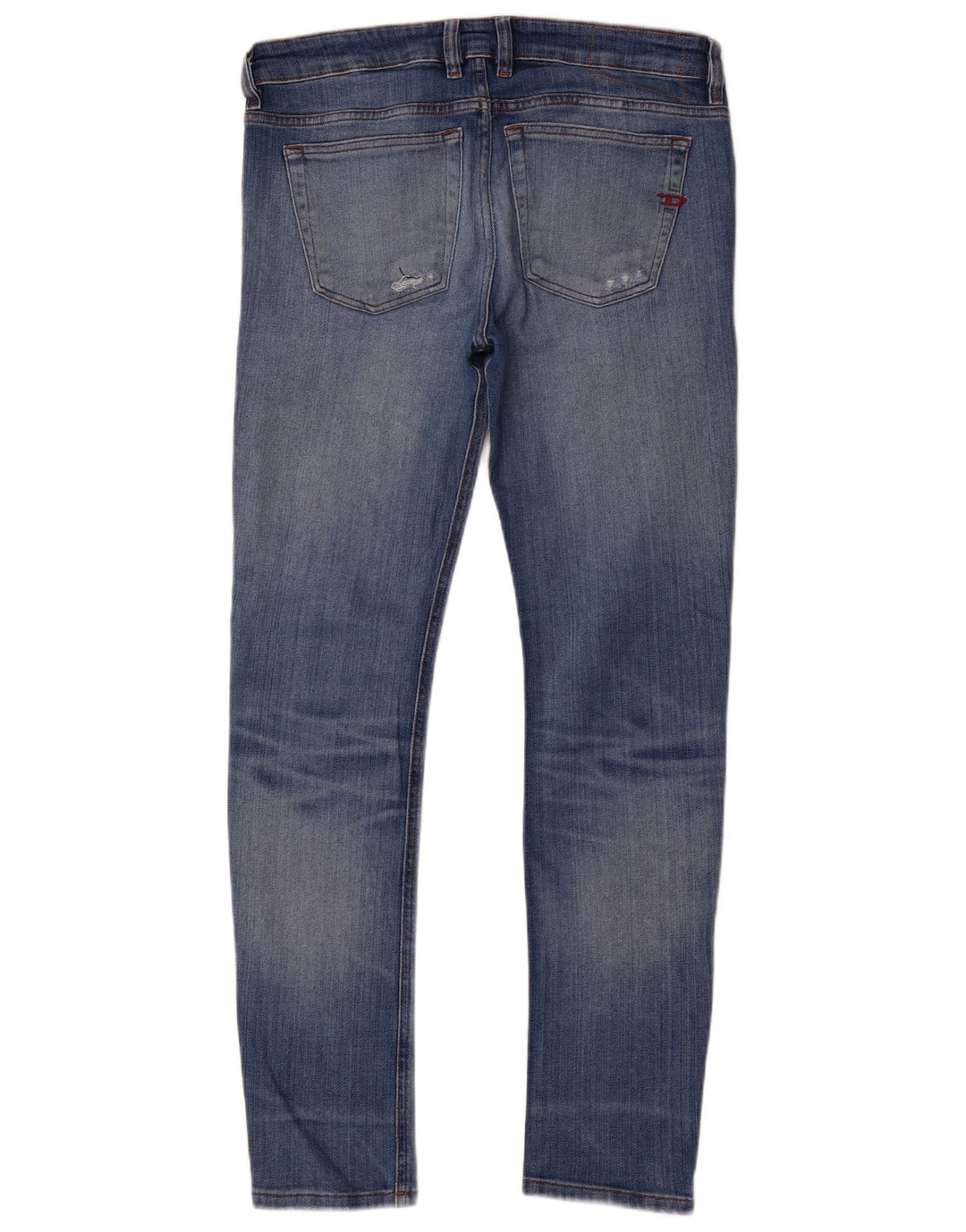 Jeans masculino diesel desgastado slim W32 L32 algodão azul