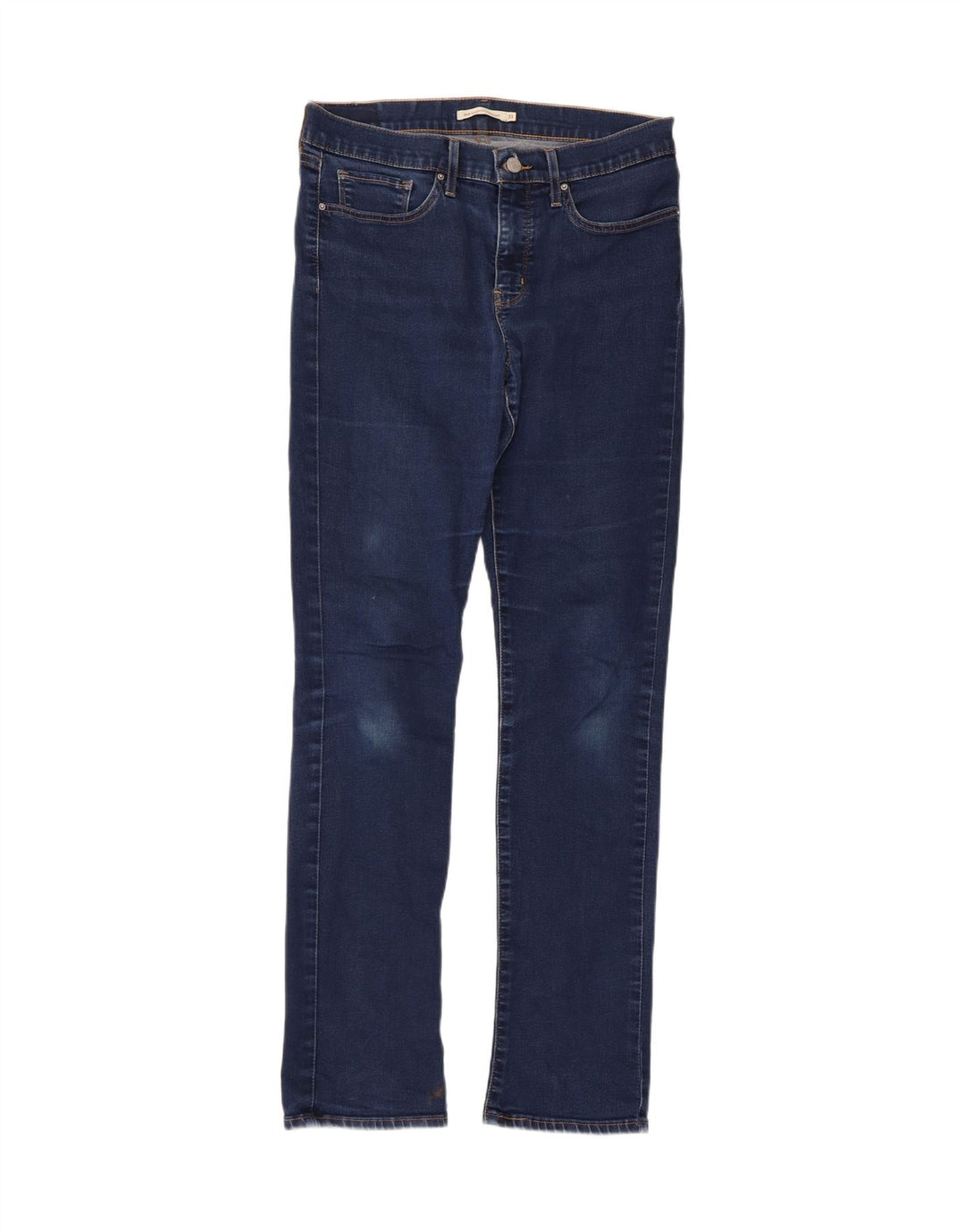Calça jeans feminina Levi's 314 Shaping Straight W31 L32 azul algodão