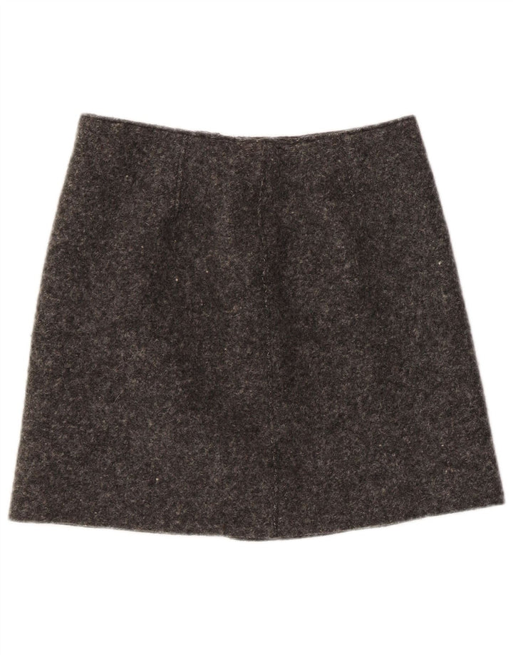 Minissaia feminina Philosophy Di Alberta Ferretti Reino Unido 12 média W30 cinza