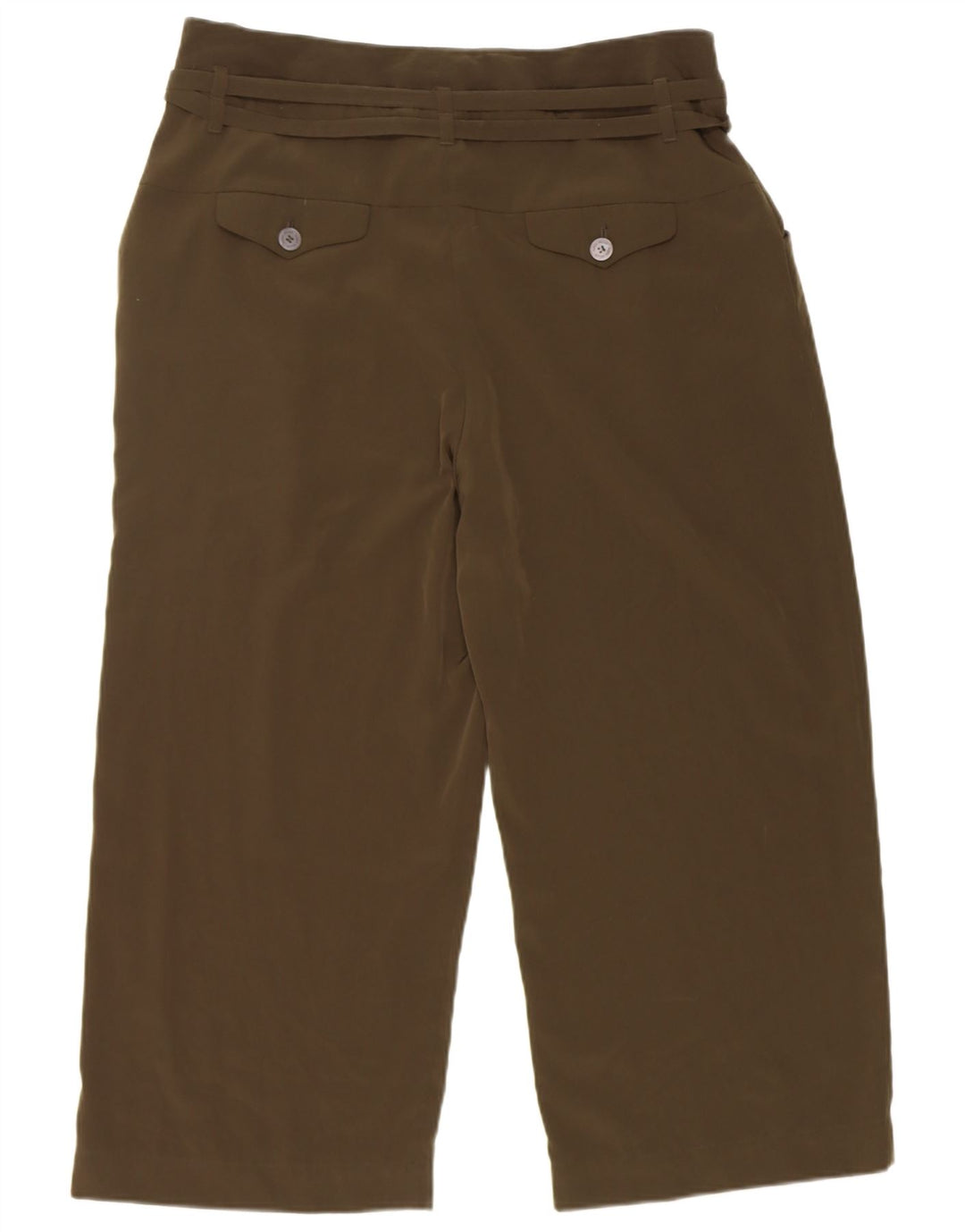 Calça feminina reta cortada UK 16 grande W34 L23
