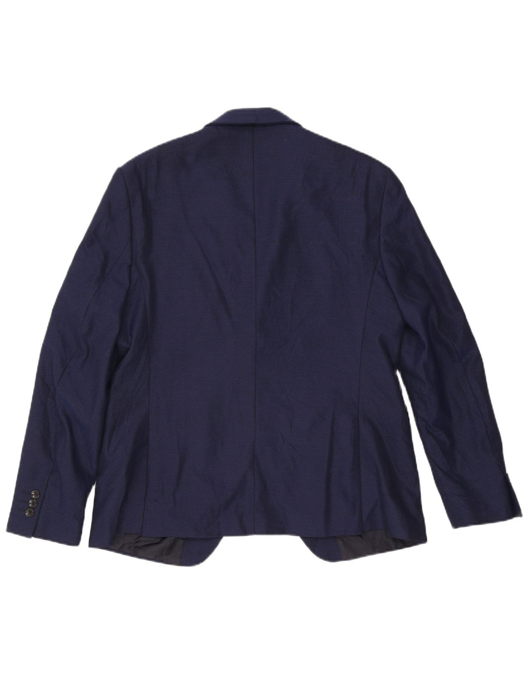 Jaqueta blazer masculina Zara com 1 botão EU 54 XL azul marinho