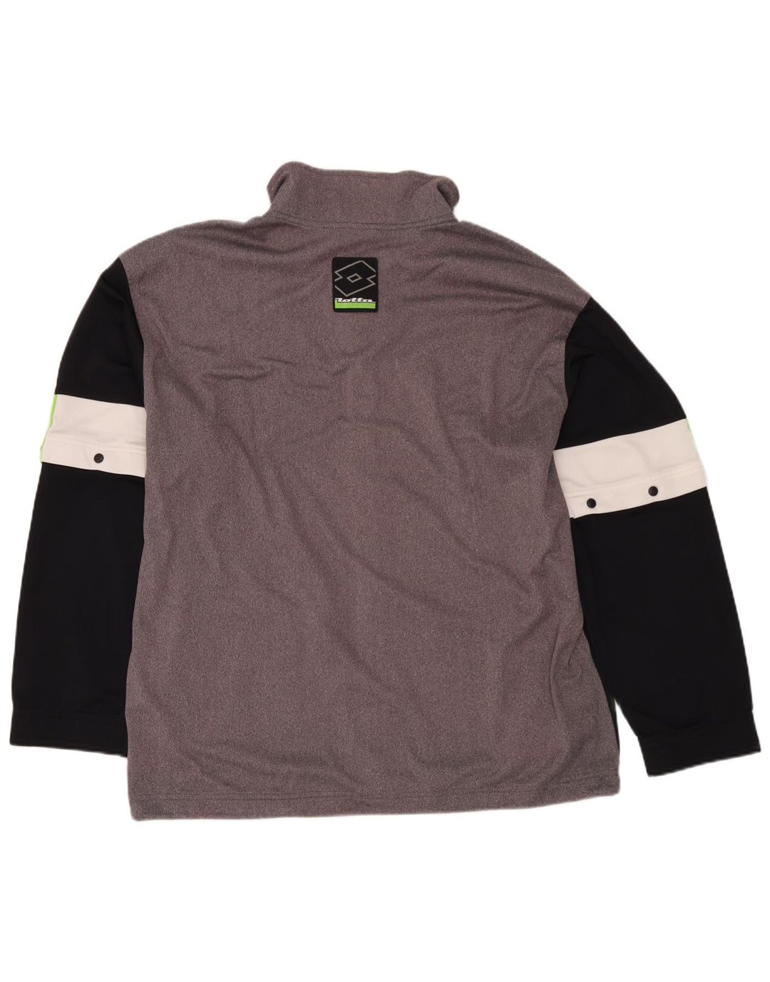 Lotto Mens Treino Top Jacket UK 44/46 2XL Cinza Colourblock Poliéster