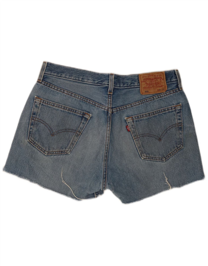 Shorts jeans masculino 501 da Levi's W34 grande azul