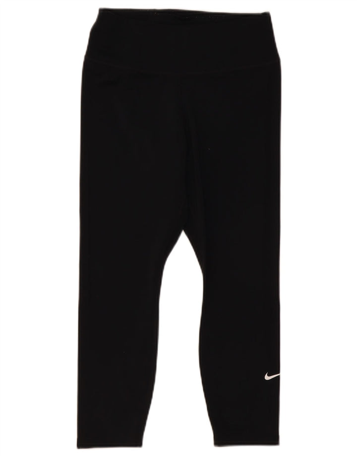 Leggings Nike Dri Fit Capri UK 8 Pequenas Pretas