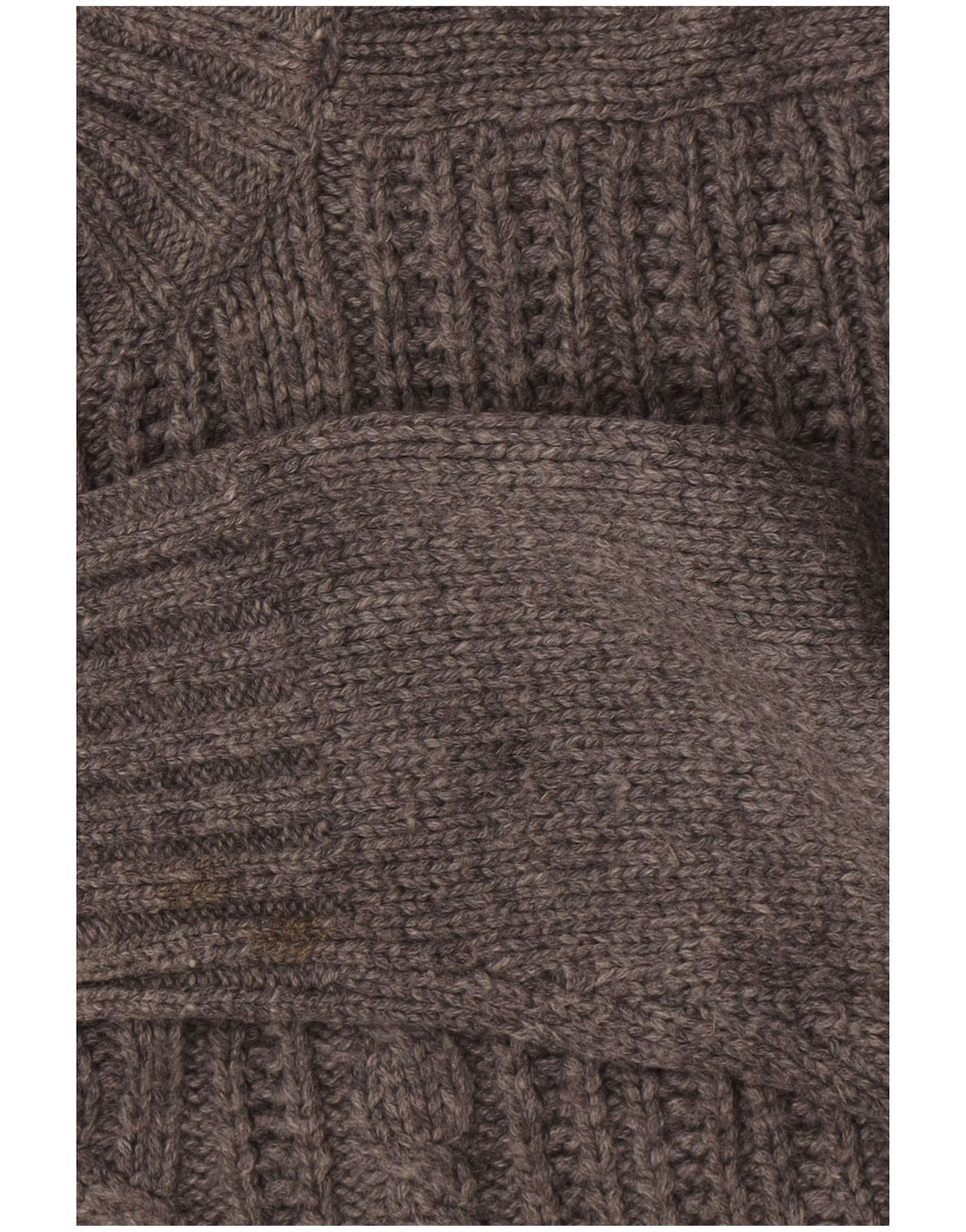 Suéter masculino Marks & Spencer Autograph com gola redonda grande cinza