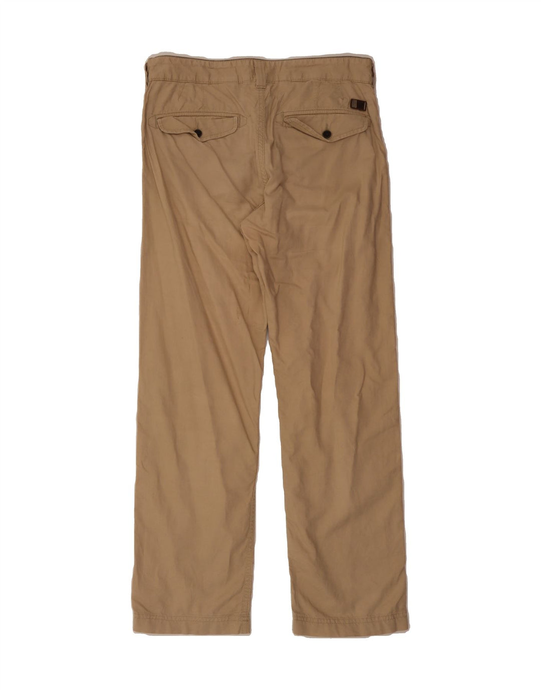 TIMBERLAND Mens Straight Chino Trousers W31 L29 Beige Cotton Vintage Timberland and Second-Hand Timberland from Messina Hembry 