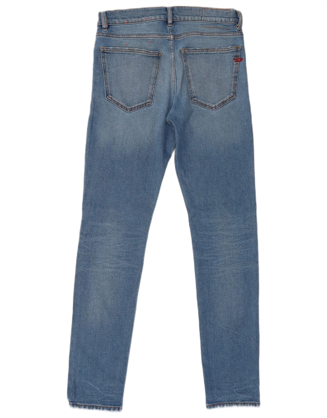 Diesel Mens Jeans Skinny W30 L32 Azul Algodão