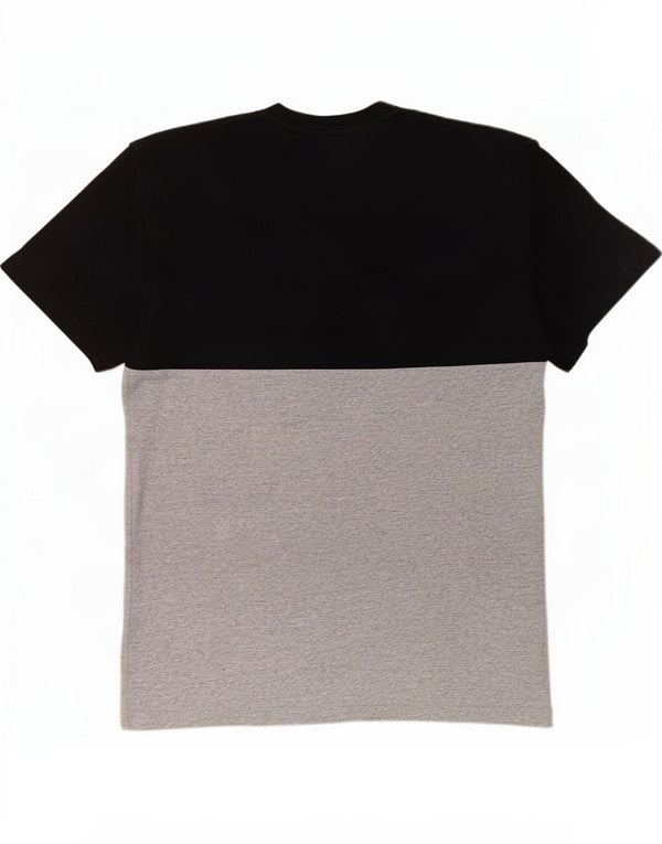 Camiseta masculina Vans Classic Fit Top médio preto colorblock algodão
