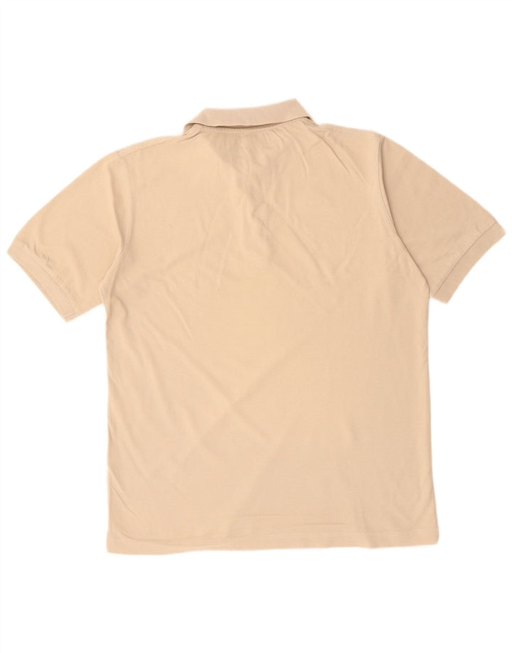 Camisa polo masculina KAPPA algodão bege médio