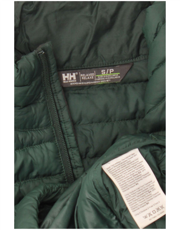 HELLY HANSEN Jaqueta masculina acolchoada com ajuste relaxado UK 36 pequena poliamida verde
