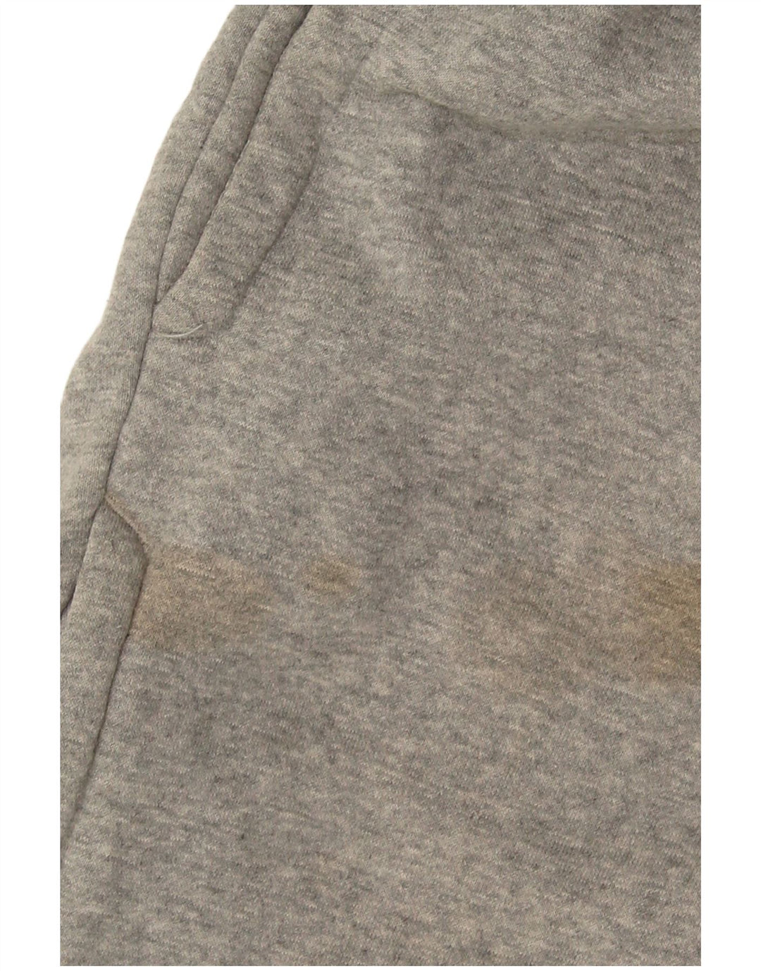 Calça de treino masculina Nike Joggers cinza médio algodão colorblock