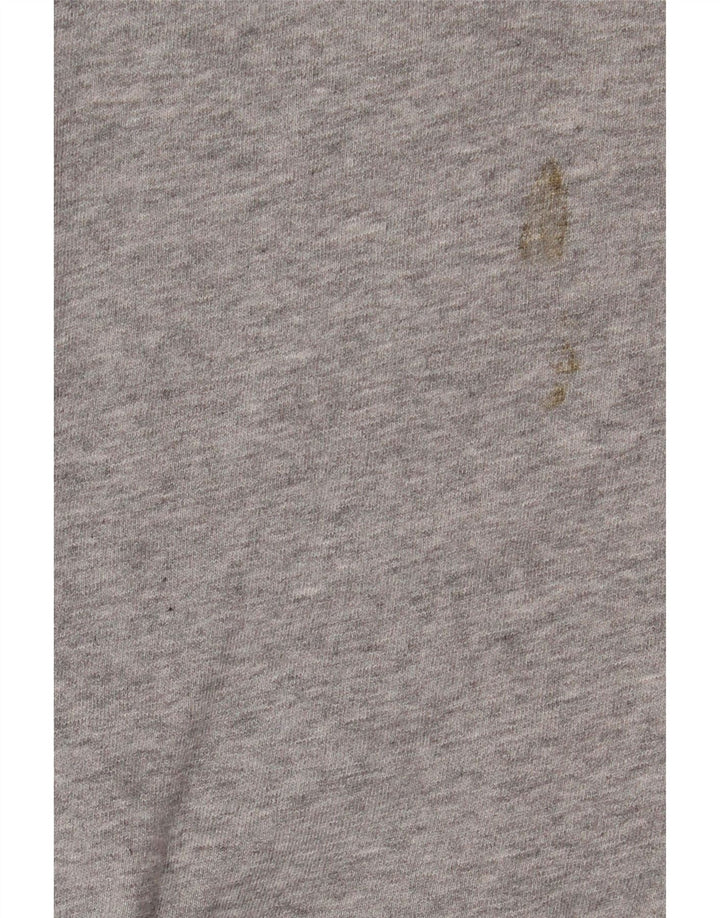 Calça de treino masculina Nike Joggers 2XL cinza manchado de algodão