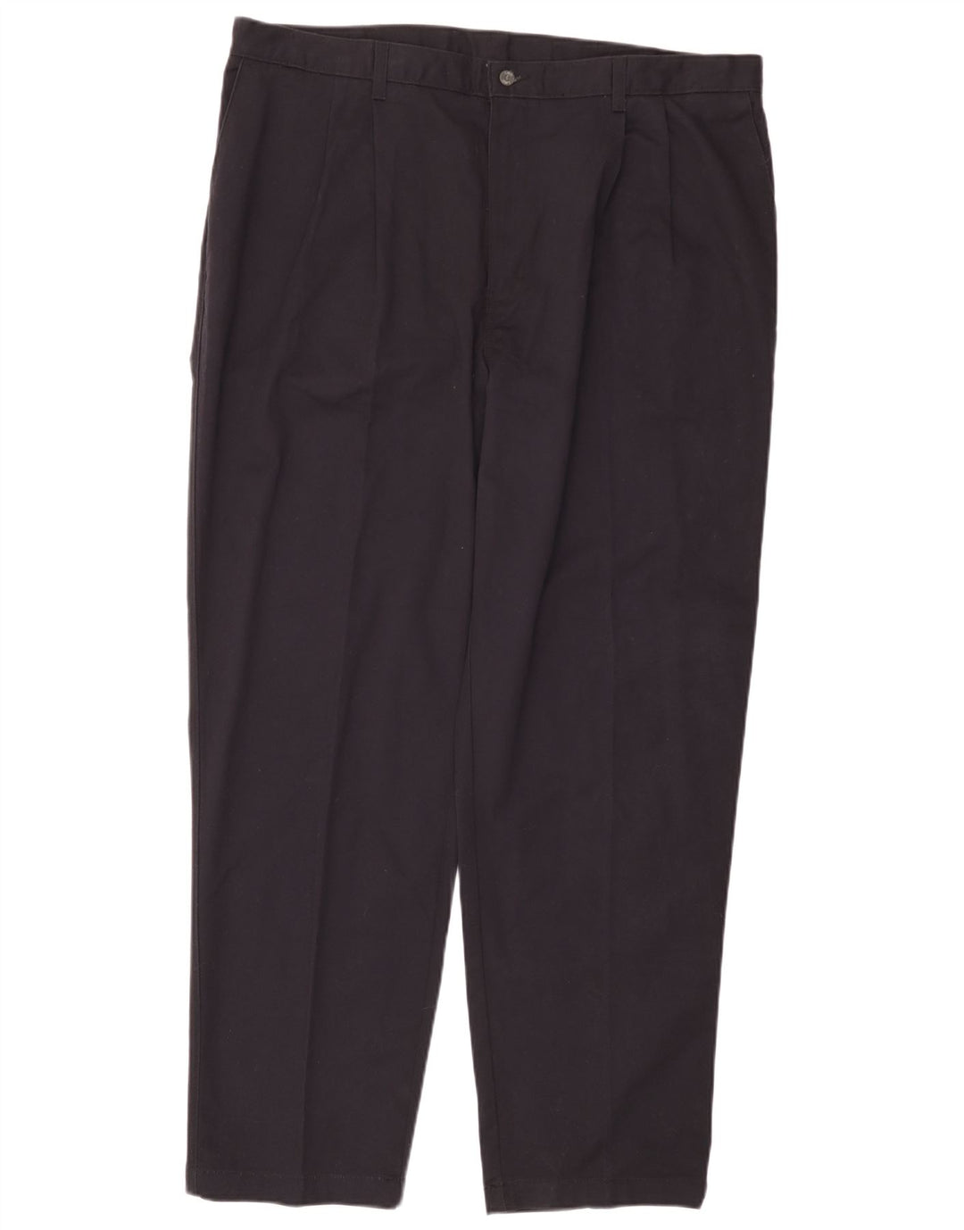 Calça chino masculina LEE Pegged W42 L32 algodão azul marinho