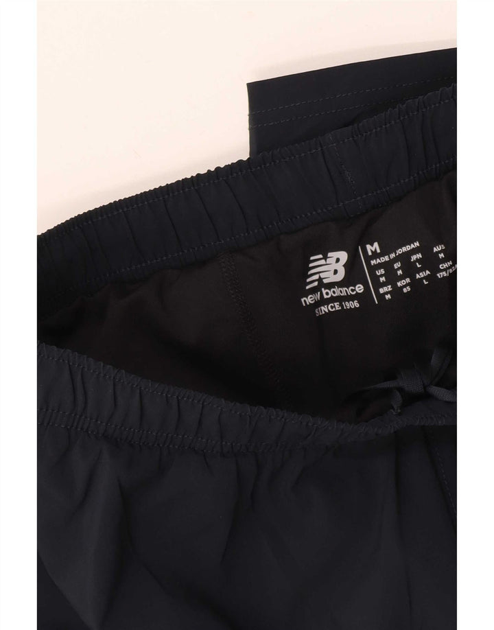Shorts esportivos masculinos New Balance médio azul marinho