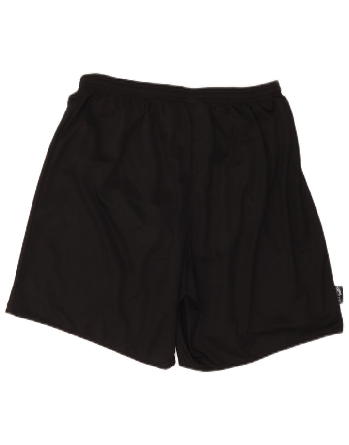 Shorts esportivos masculinos ADIDAS grande poliéster preto