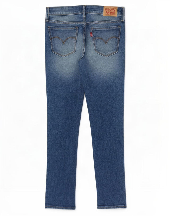 Calça jeans feminina Levi's 711 skinny W27 L28 azul